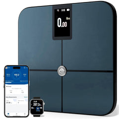 Premium Smart Digital Body Weight Scale FSA or HSA elegible - 4 Electrodes ¨C 25+Metrics -Rechargeable- WiFi & Bluetooth - Full Body Analysis -Track Body Fat. Muscle Mass. Fat Percentage. Sleek Design